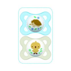 Sucette MAM Décor Silicone animaux silicone 0-6mois x2