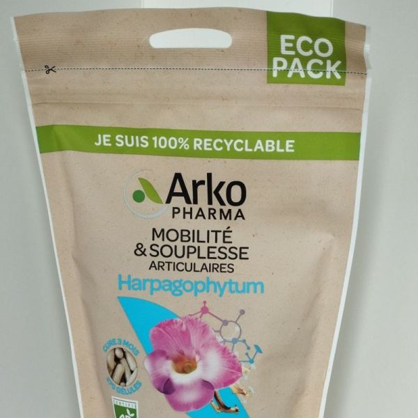 mobilite et souplesse articulaire harpagophytum eco pack 270