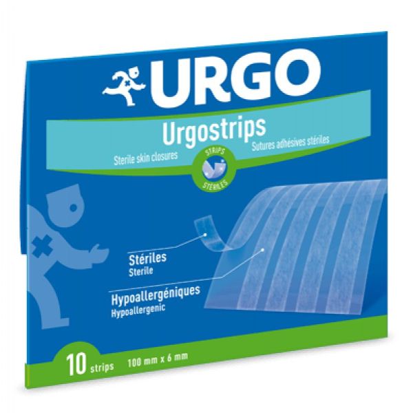 Urgostrips 10 bandelettes strips 6mmx100mm