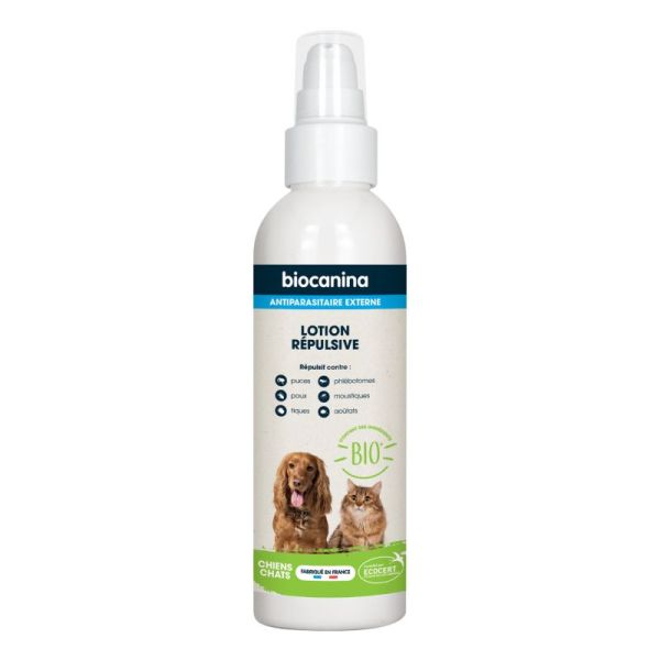 Lotion répulsive Bio Chien et chat Biocanina