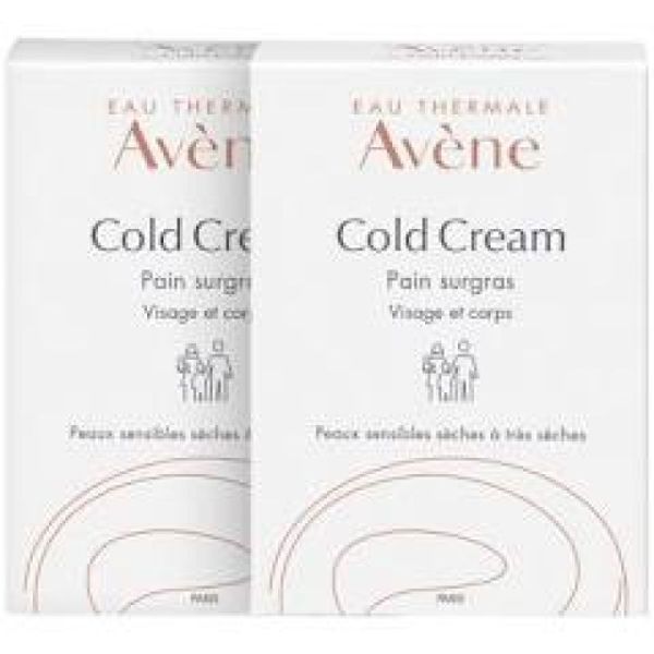 COLD CREAM Pain nettoyant surgras 2x100g