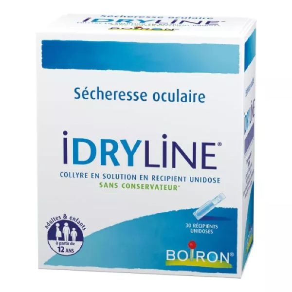 Idryline - Sécheresse Oculaire - Boiron - 30 Récipients Unidoses