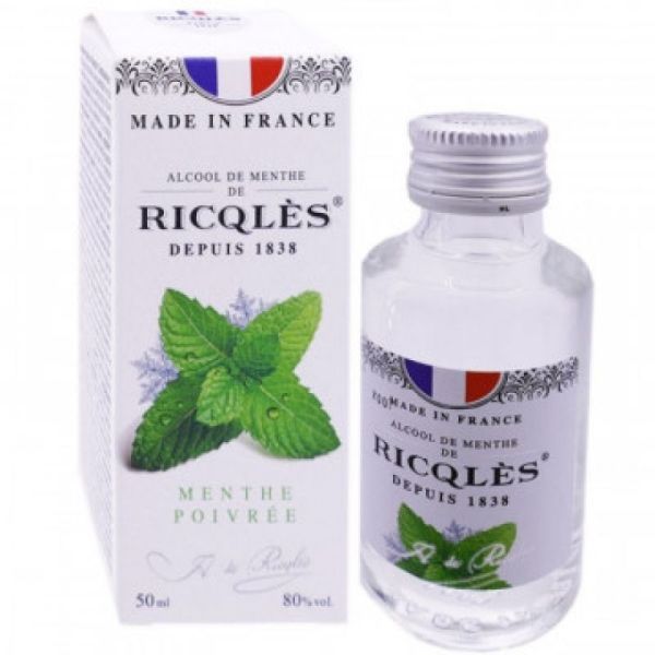 Ricqlès Alcool de Menthe Poivrée 50 ml