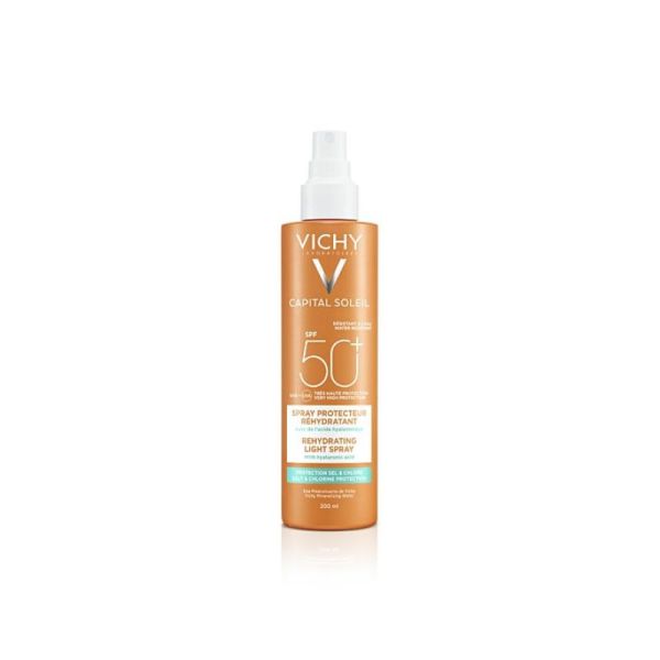 VICHY Capital Solaire Réhydratant Spf50+ 200ml