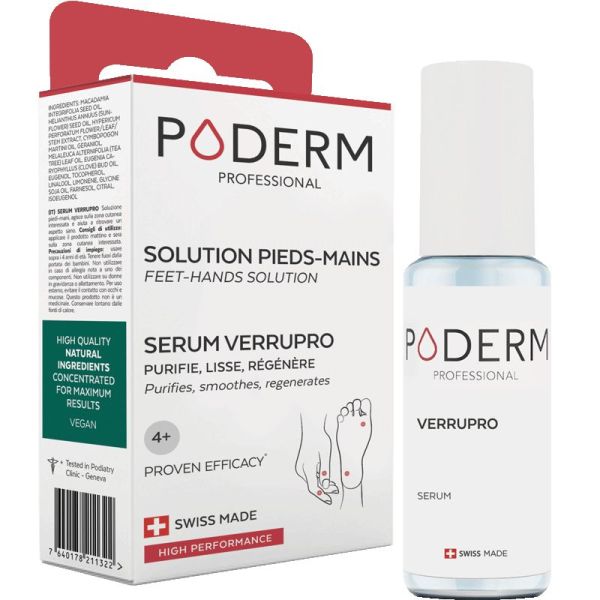 Poderm Sérum Verrupro Solution Pieds/Mains 8ml