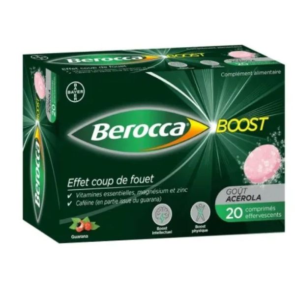 Berocca Boost 20 comprimes Effervescents