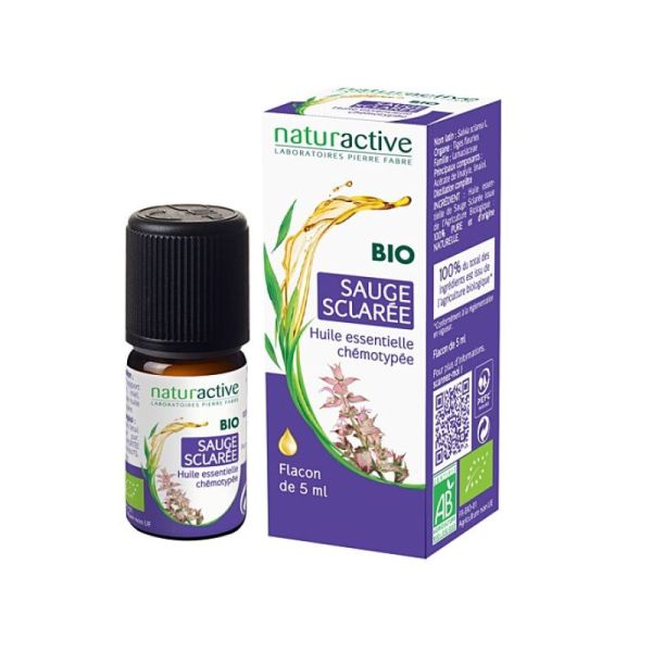 Naturactive Sauge Sclarée Huile Essentielle Bio