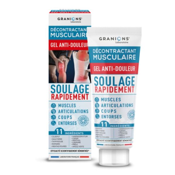 Granions Décontractant Musculaire gel Anti-douleur 100ml