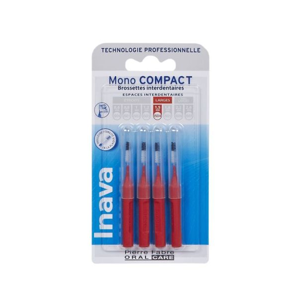 Inava Brossettes  interdentaires Mono Compact 1.5mm  x4