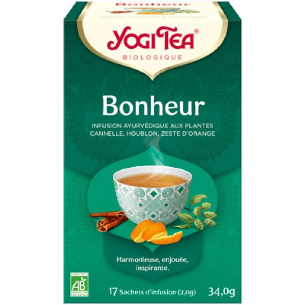 Yogi Tea Bonheur Bio 17 Sachets