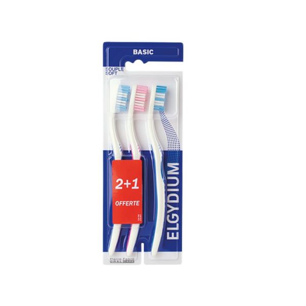 ELGYDIUM TRIO BROSSE A DENT BASIC