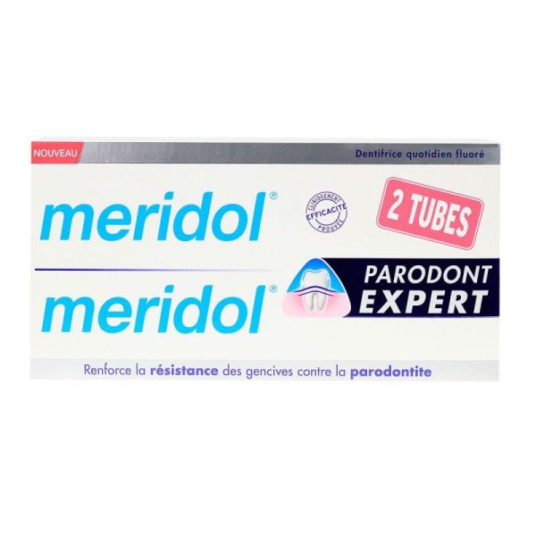 Meridol Dentifrice Parodont Expert 2x75ml