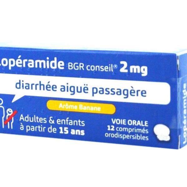 BIOGARAN LOPERAMIDE 2MG 12 CP ORODISPERSIBLES