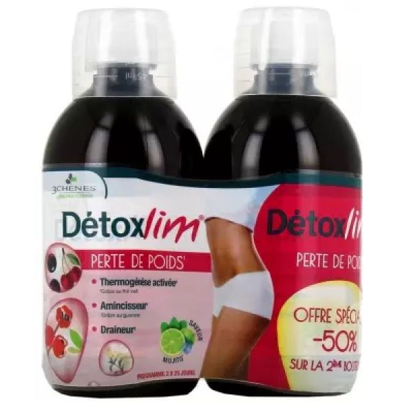 Détoxlim Perte de Poids - 2 x 500 ml