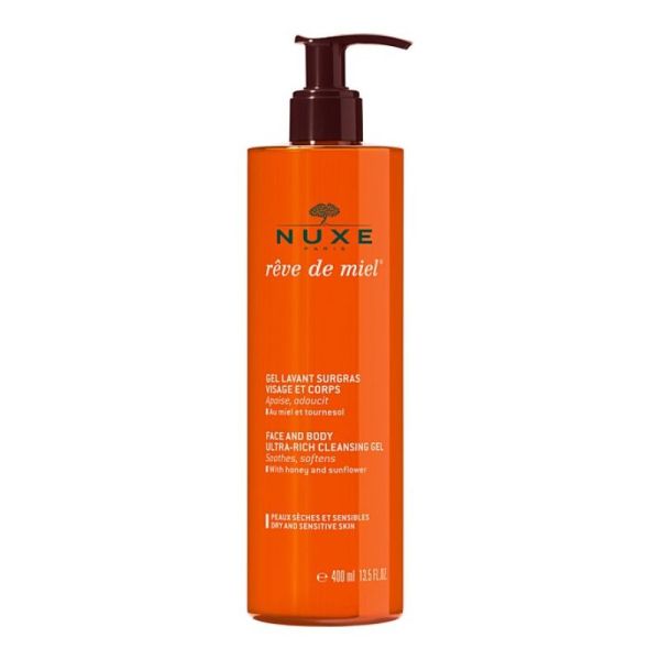 NUXE MIEL GEL SURGRAS VISAGE/CORPS 400ML