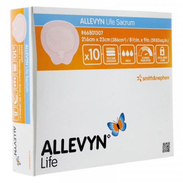 Allevyn Life Sacrum 17.2x17.5cm pansements x10