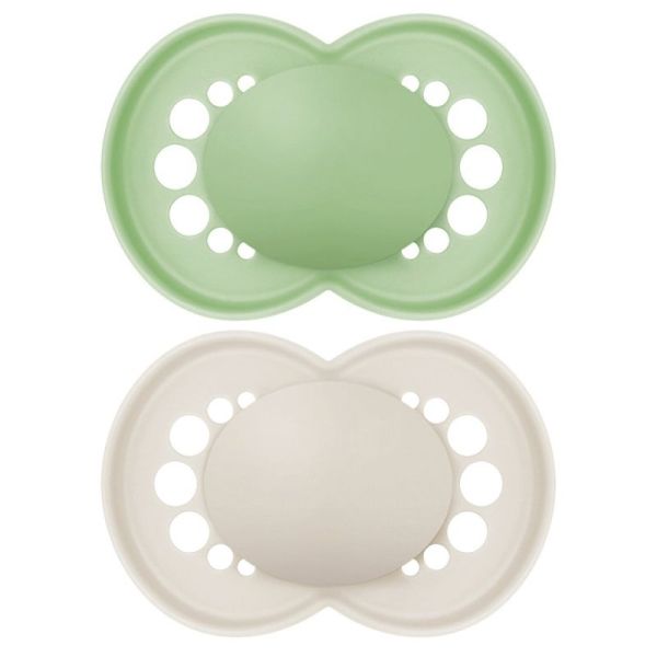 MAM Original silicone 6mois + x2 sucettes