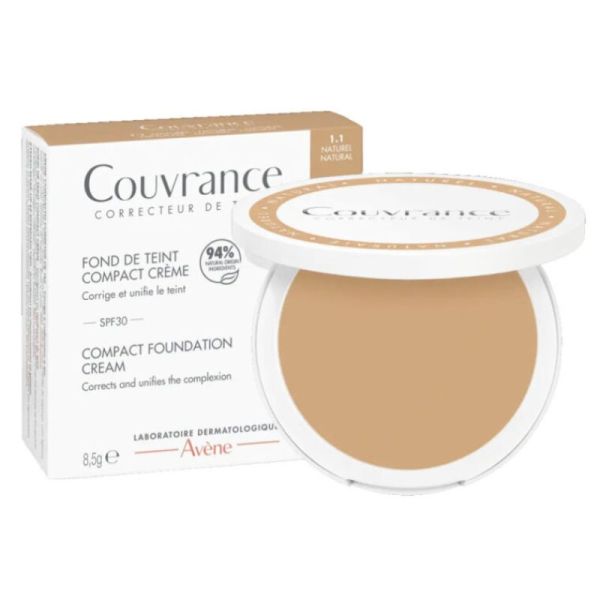 AVENE Couvrance Fond de Teint Compac Crème Naturel