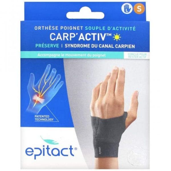 Epitact Attelle Main Poignet Carp Activ taille S main gauche