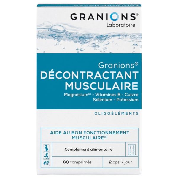 Granions Décontractant Musculaire Comprimés x60