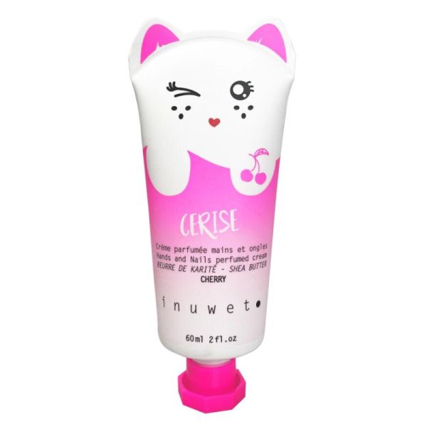 INUWET Crème Mains et Ongles parfum Cerise 60ml