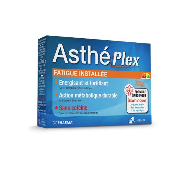 Asthéplex Fatigue installée BOITE DE 30 GÉLULES