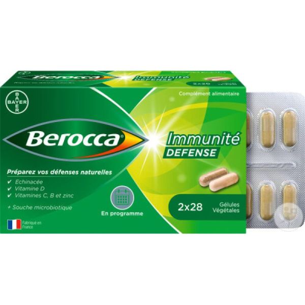 Berocca Immunité Défense 2x28 gélules