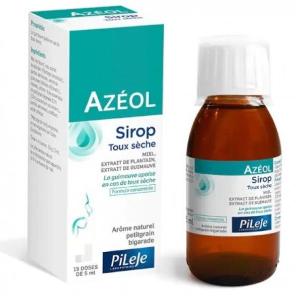 Pileje AZEOL TxS Voies Respiratoires Sirop 75ml