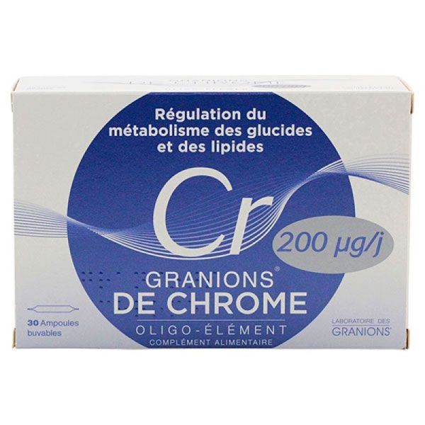 Granions Chrome 200 30 Ampoules Buvables