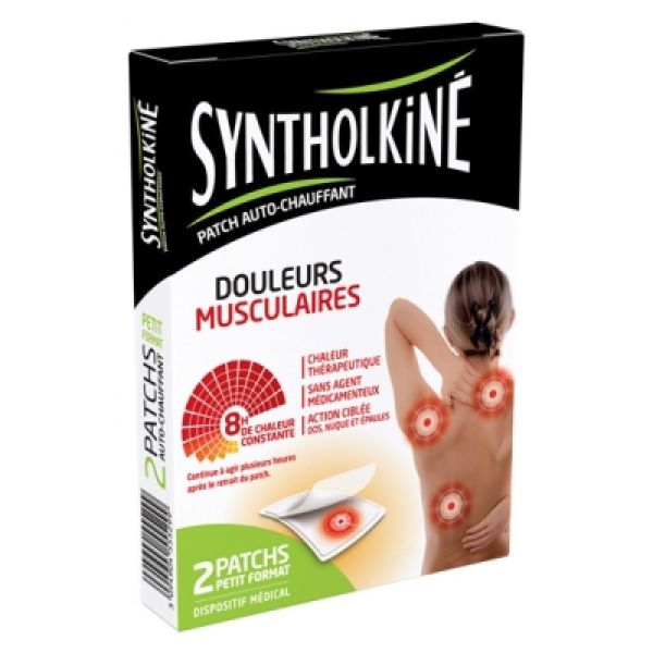 Syntholkine Patch Chauffant Petit modèle x2