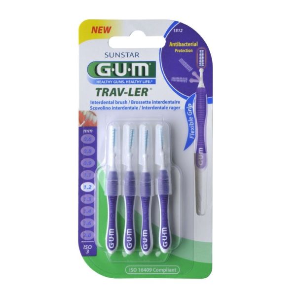 Gum Brossettes Trav-ler X4 1.2mm 1512