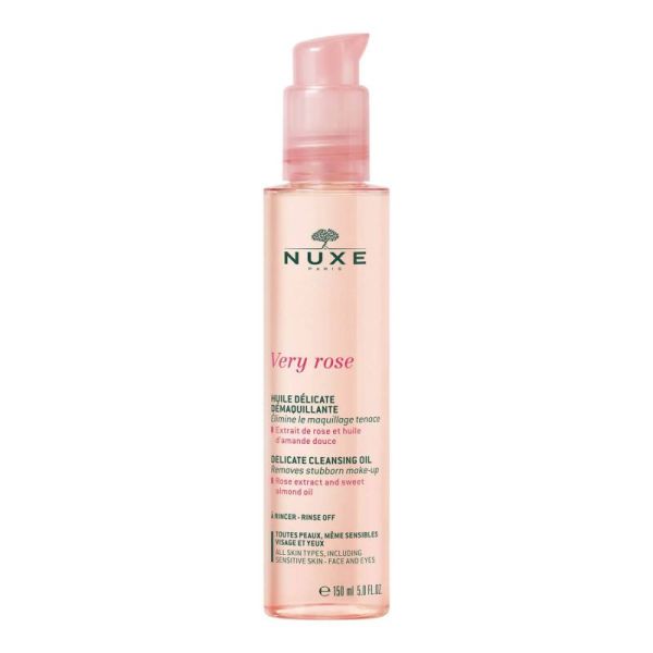 VERY ROSE huile délicate démaquillante 200ml