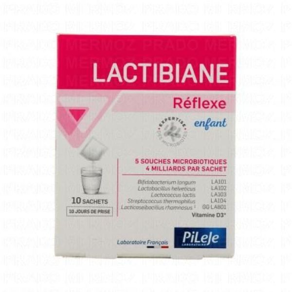 PILEJE LACTIBIANE Réflexe enfant 10 sachets