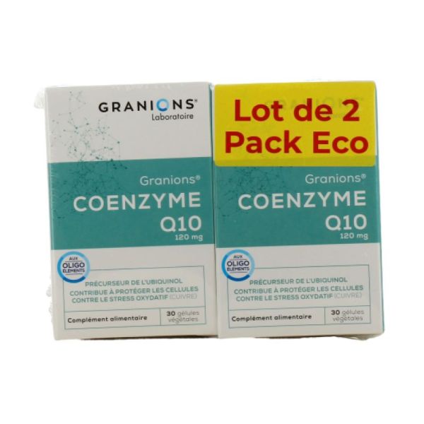 GRANIONS COENZYME Q10 LOT 2X30