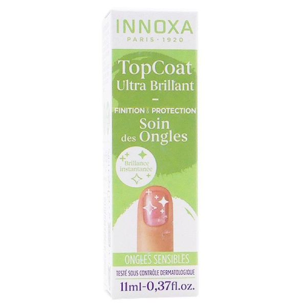 INNOXA Topcoat ultra brillant ongles sensibles 11ml