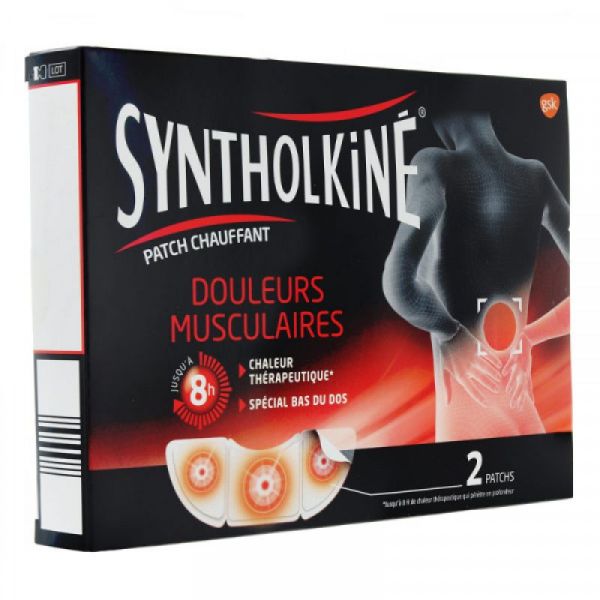 Syntholkine Patch Chauffant Grand modèle x2