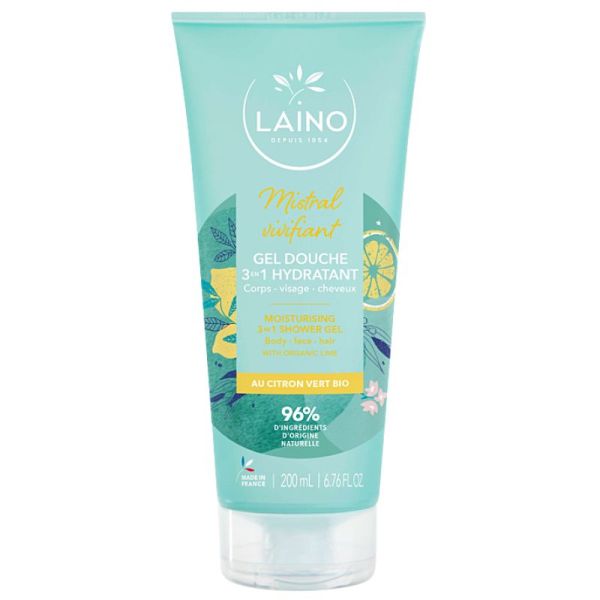 LAINO Shampoing Douche 3en1 Mistral Vivifiant 200ml