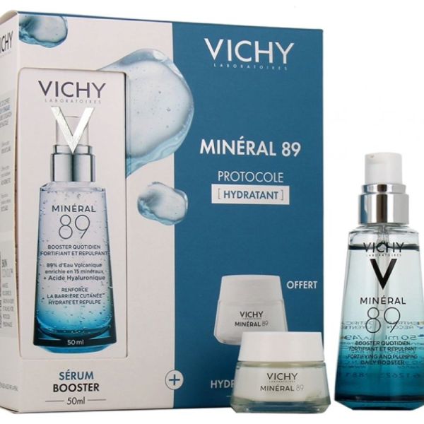 VICHY MINERAL89 COFFRET CONCENTRE BOOST + SERUM