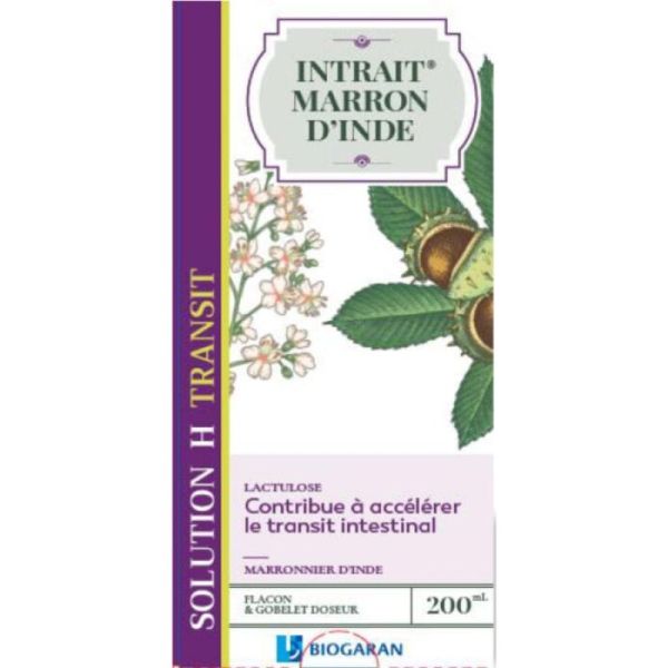 Intrait Marron Inde solution H Transit 200ml