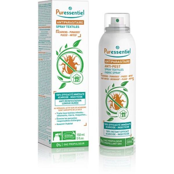 PURESSENTIEL ASSAINISSANT ANTI PARASITAIRE TEXTILES