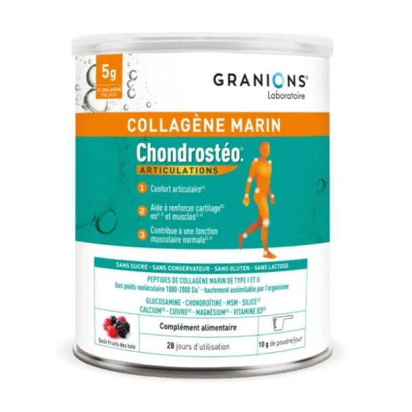 GRANIONS COLLAGENE MARIN CHONDROSTEO ARTICULATIONS 280G