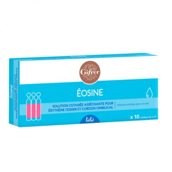 EOSINE AQUEUSE X10 UNIDOSES