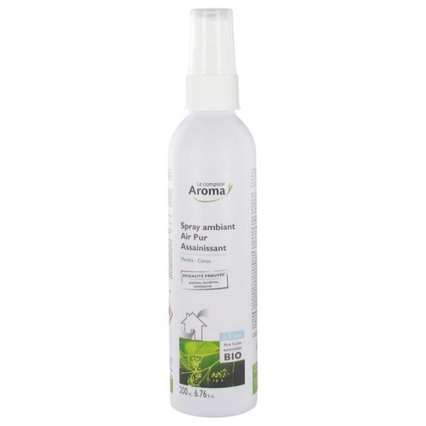 Le Comptoir Aroma Air Pur Spray Assainissant Menthe Citron 200 ml