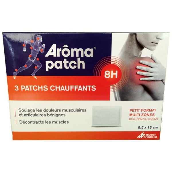 AROMA Patchs chauffants petit format multi zones x3