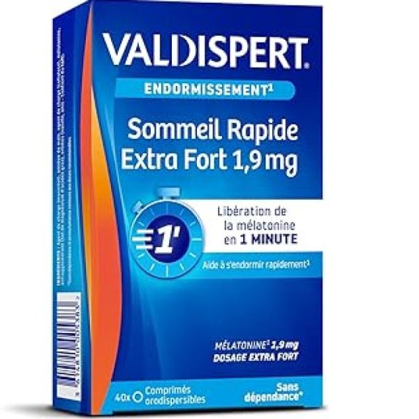 Valdispert Sommeil Rapide  Extra Fort 1.9mg lot de 2