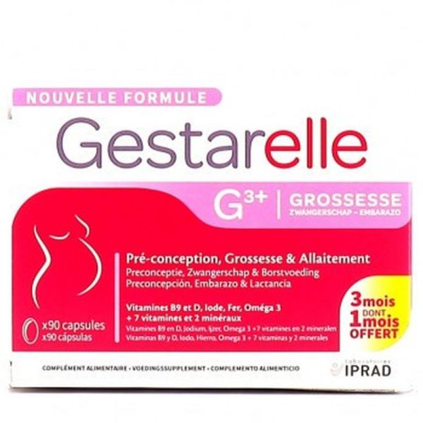 Gestarelle G3 Grossesse comprimes x90