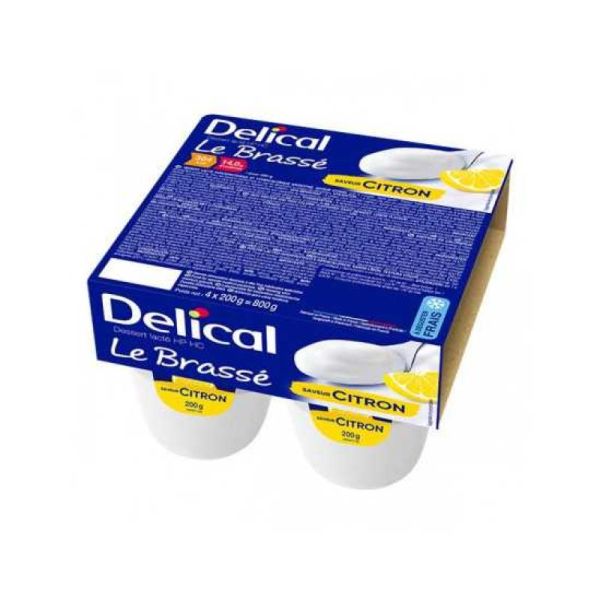 Delical Brassé Hphc Citron 4x200ml