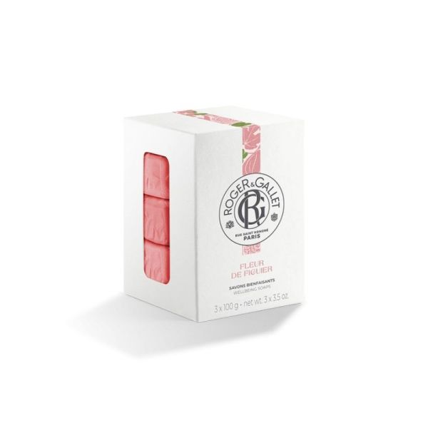 FLEUR DE FIGUIER Coffret Savons Bienfaisants 300 g