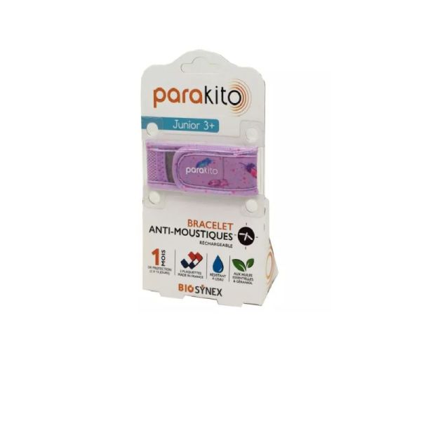 PARAKITO Bracelet moustiques Junior Plumes + recharge