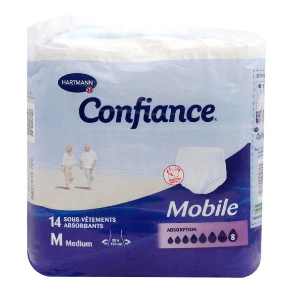 Confiance Mobile Absorption 8 Taille M x14